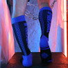 Breedwell Chaussettes hautes Eternity Noir-Bleu